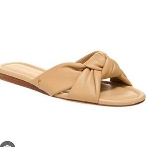 Veronica Beard Salton Slide Sandal in Sand